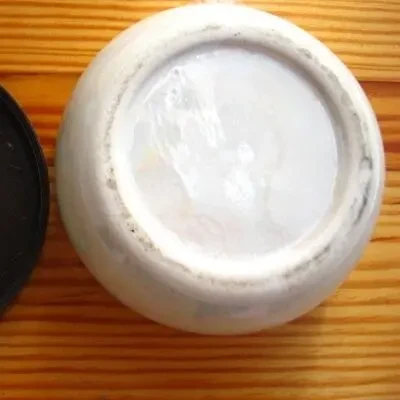 Подсвечник керамика черный, тарелка с ручкой бежевый, арома лампа 3 шт 8