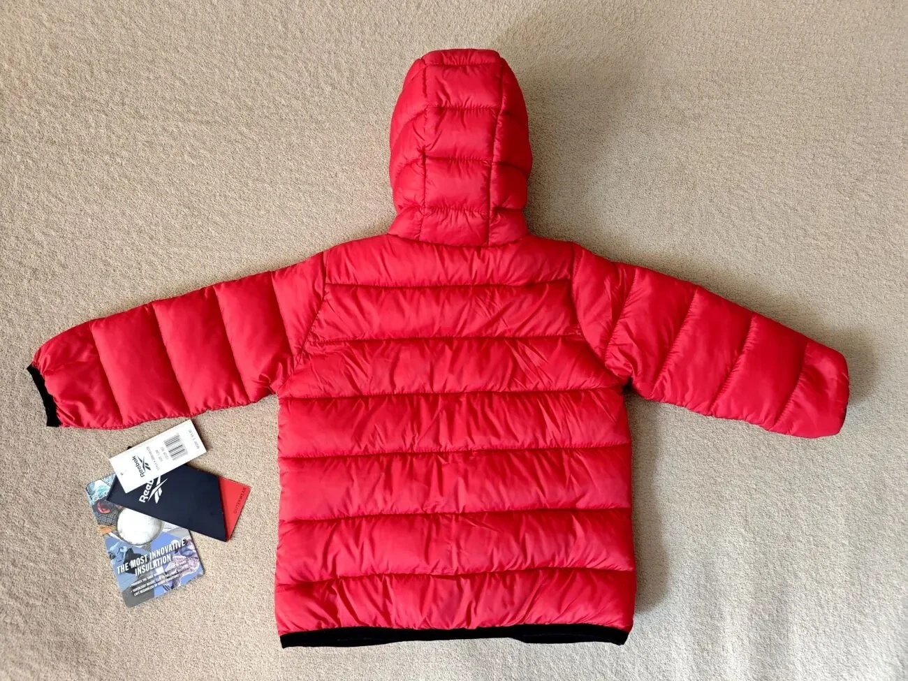 Дитяча демісезонна куртка Reebok (12 міс.). Шапка Тачки у подарунок 3