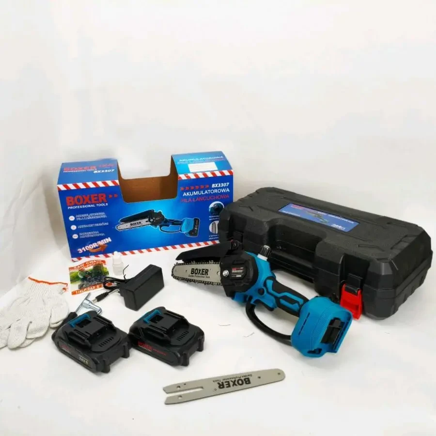 Ланцюгова акумуляторна пила 150 мм Boxer BX-3301 пила ланцюгова 4