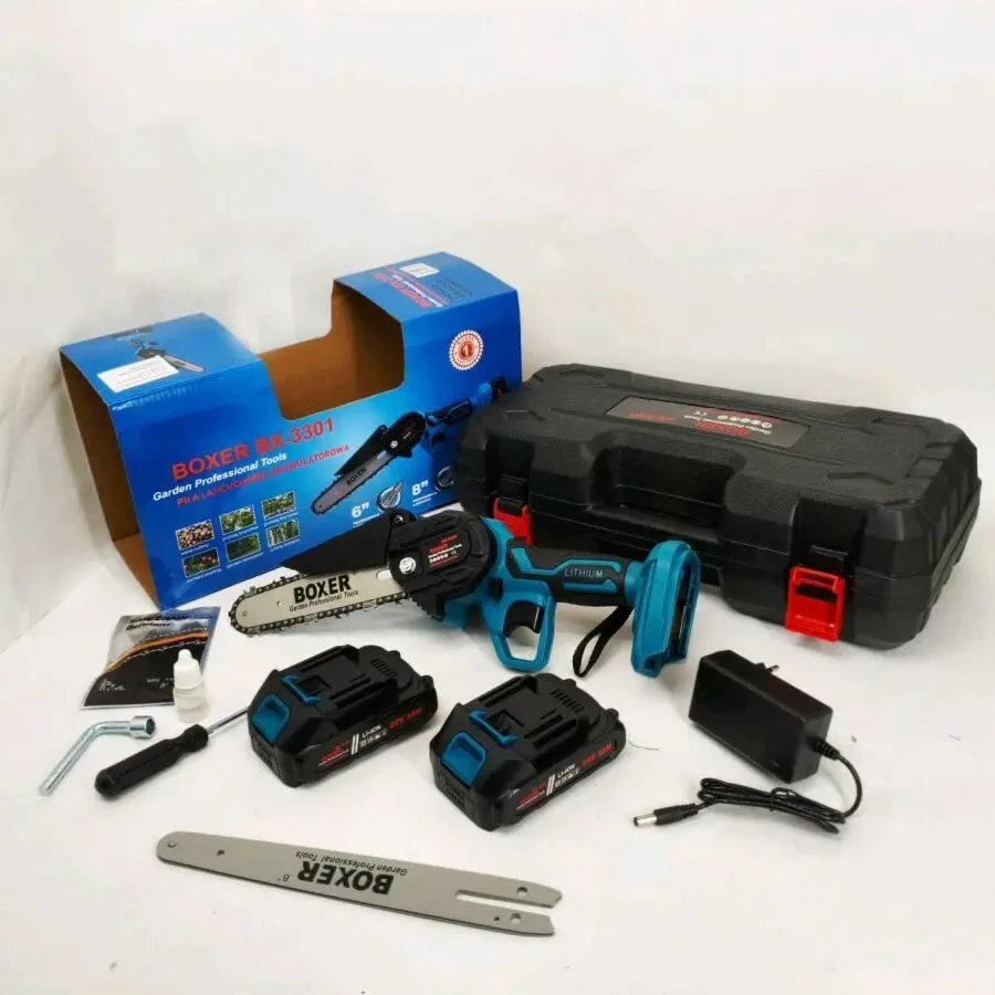 Ланцюгова акумуляторна пила 150 мм Boxer BX-3301 пила ланцюгова 3
