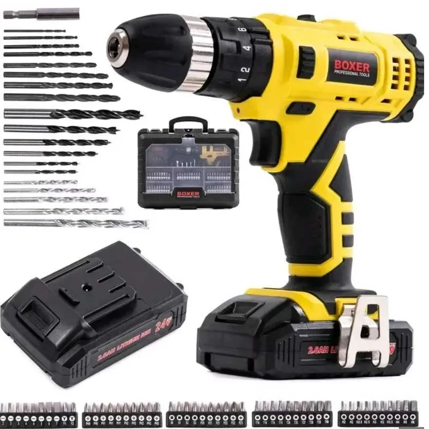 Портативний акумуляторний шуруповерт Boxer SR-004 24В 2