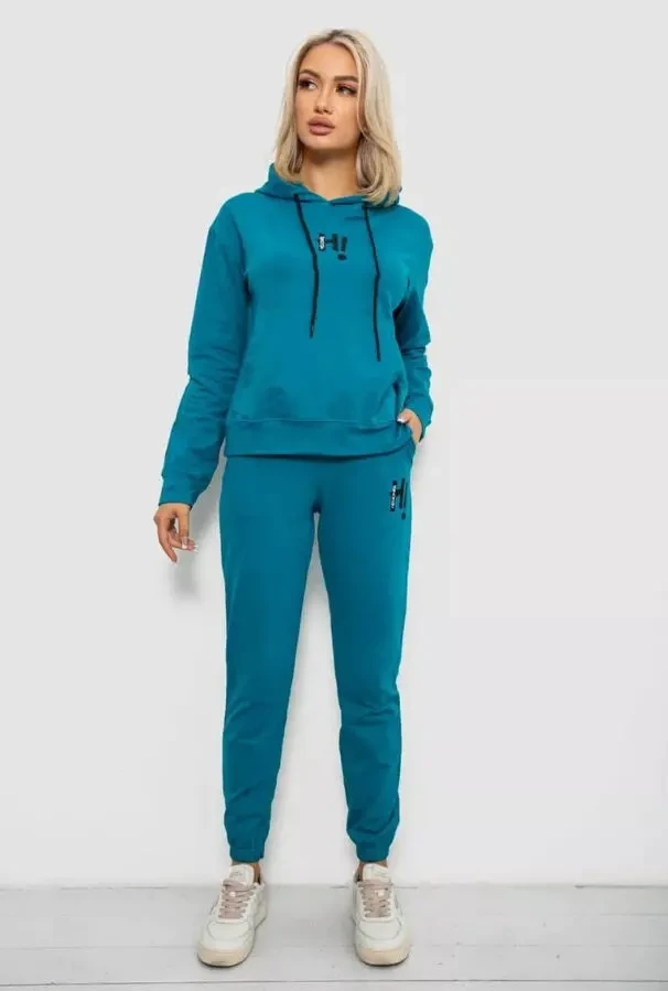 Спортивний жіночий костюм із двонитки - ідеальний вибір для весни. 2