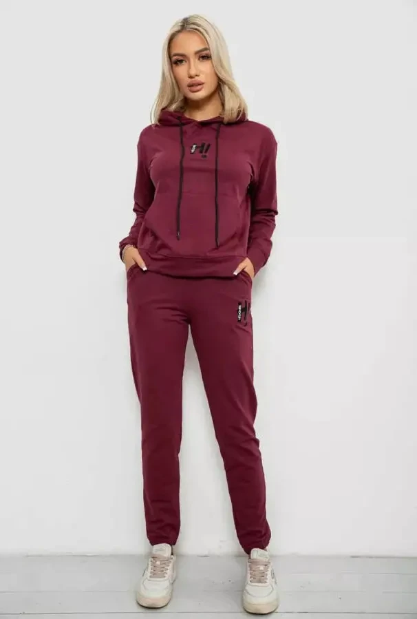 Спортивний жіночий костюм із двонитки - ідеальний вибір для весни. 4