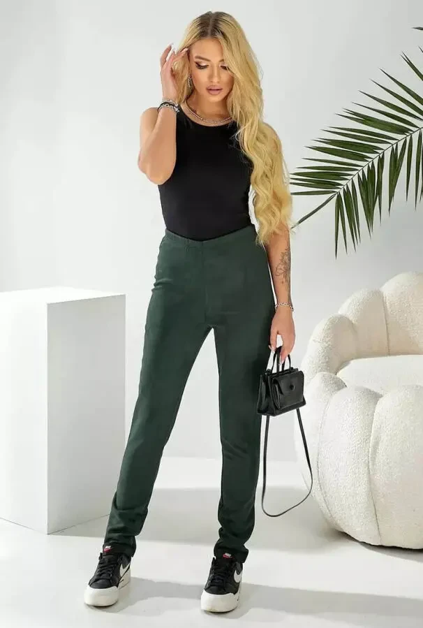 Жіночі замшеві лосини - ідеальна посадка та стильні кольори. 6