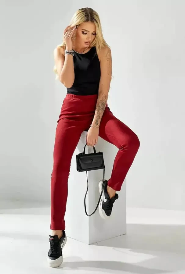 Жіночі замшеві лосини - ідеальна посадка та стильні кольори. 7