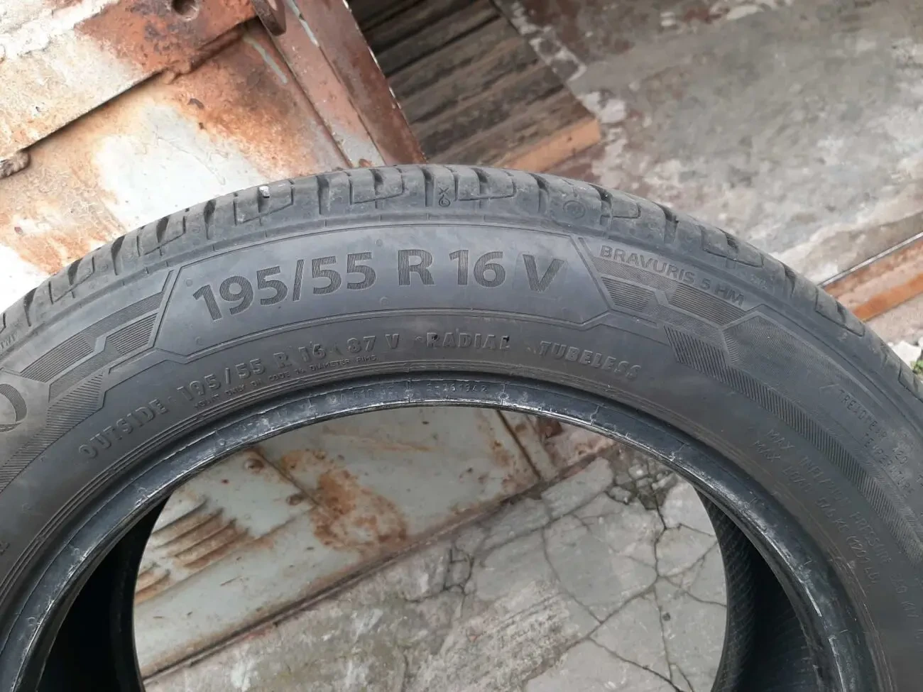 195/55 R16 Barum Bravuris 5, комплект 4шт летней резины 2023гв 8