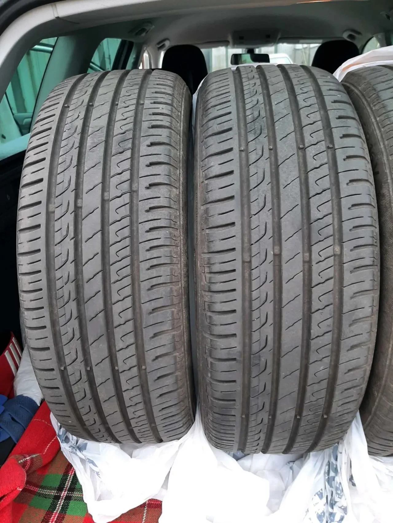 195/55 R16 Barum Bravuris 5, комплект 4шт летней резины 2023гв 2