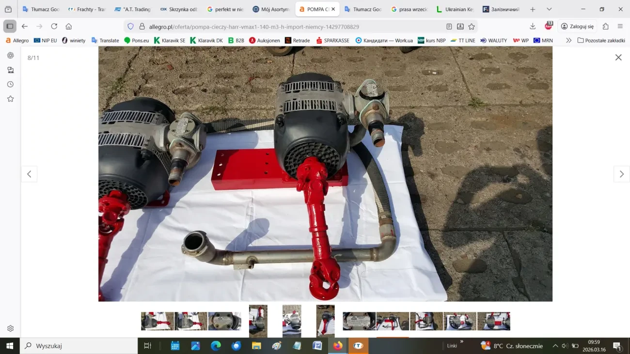 Hасос для рідини HARR Vmax1