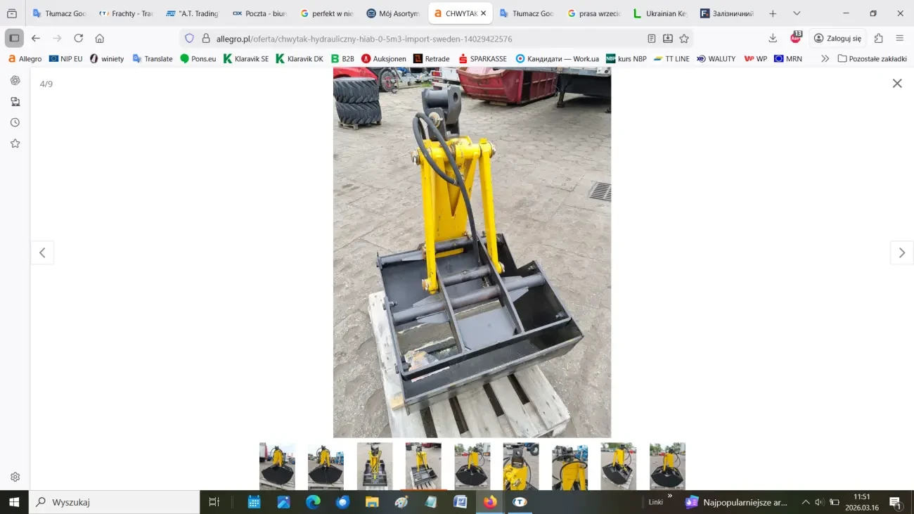 Гідравлічний захват (грейфер) HIAB 4