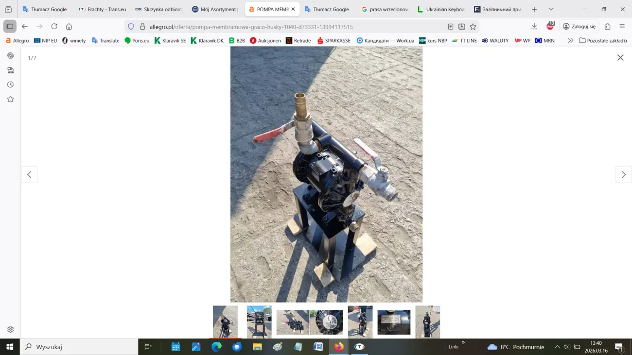 Mембранний насос Graco Husky 1040