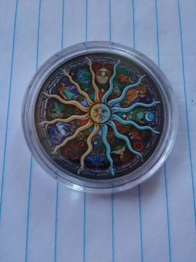 Монета 12 знаків зодіаку