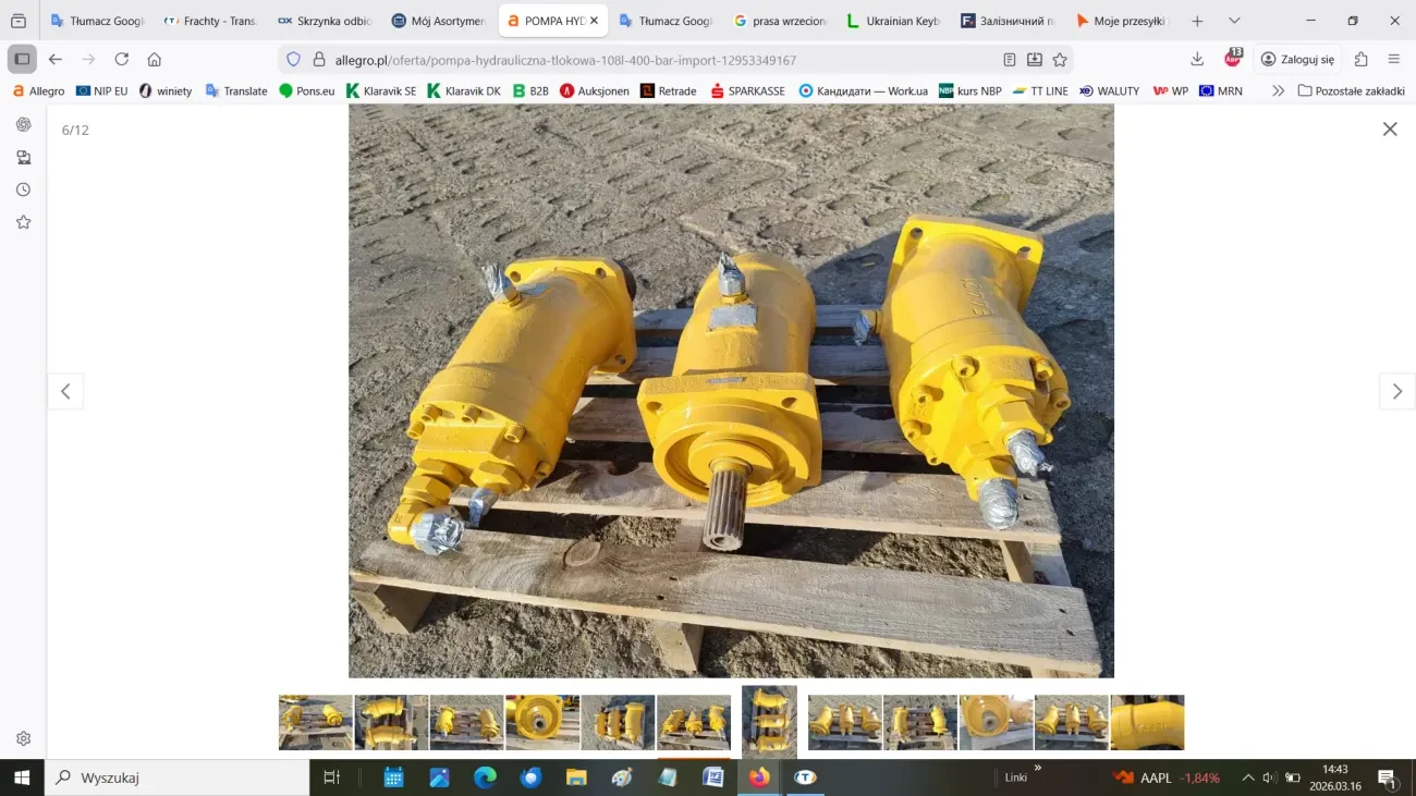 Aксіально-поршневий гідравлічний насос 5