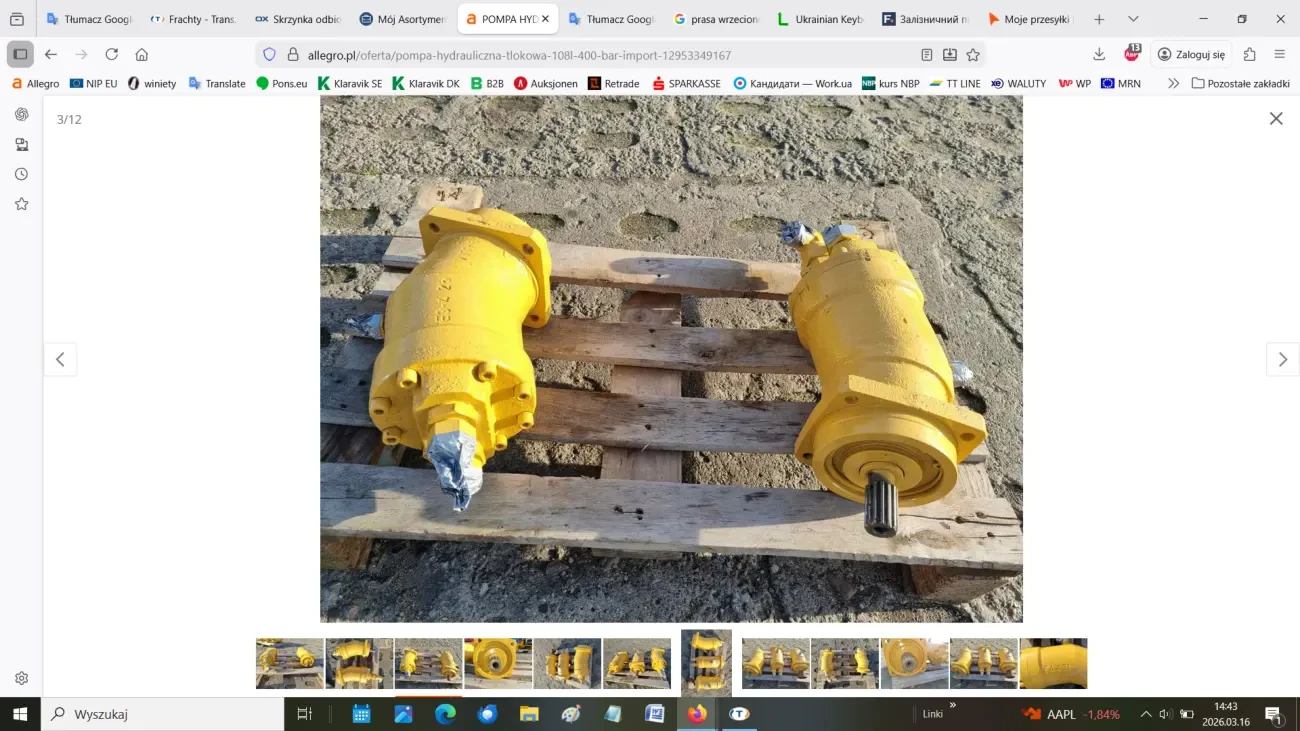 Aксіально-поршневий гідравлічний насос