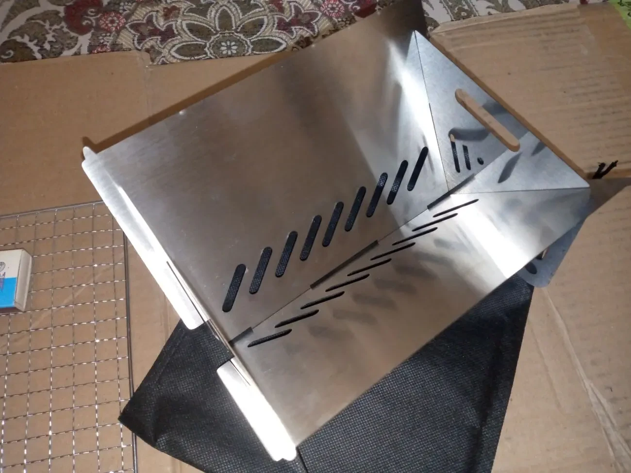 Туристичний міні мангал для барбекю 3