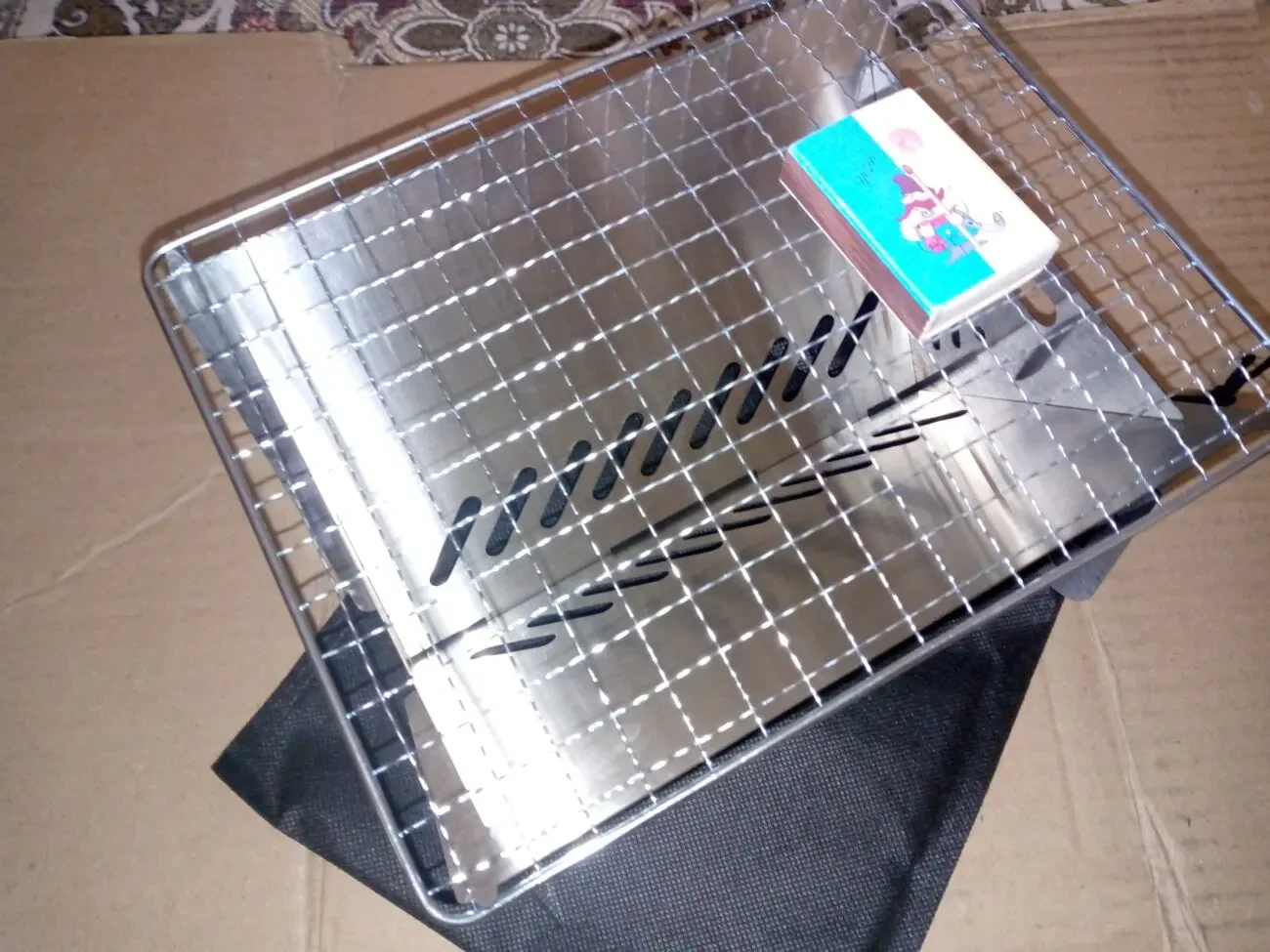 Туристичний міні мангал для барбекю 2