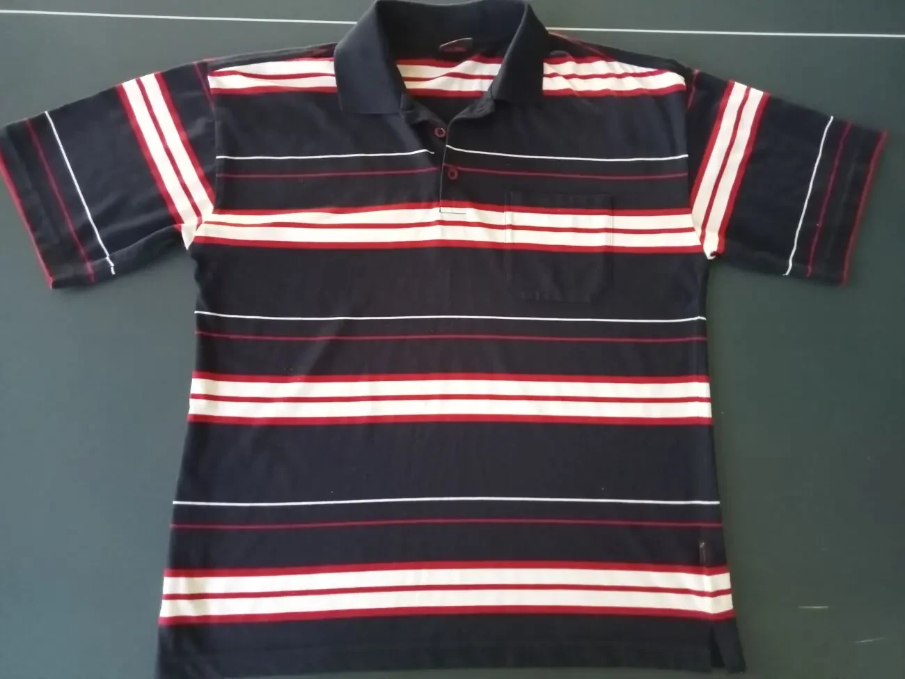 Поло в смужку чоловіча