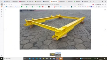 Траверса для крана або штабелера