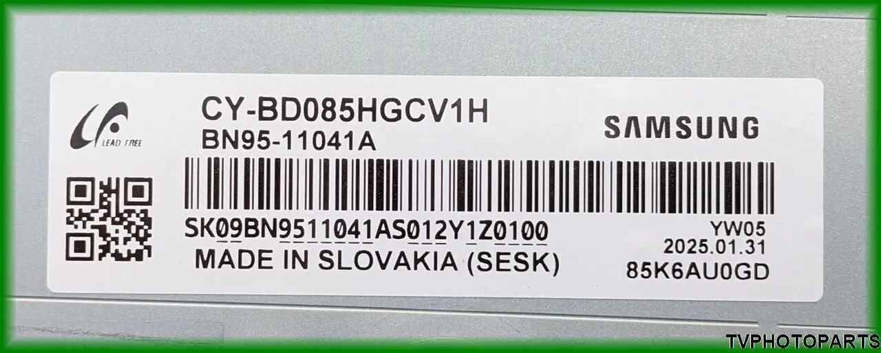 Новий блок живлення BN44-01270B для Samsung UE85DU7100 5