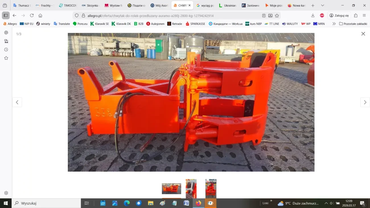 Г ідравлічний затискач для паперових рулонів 5