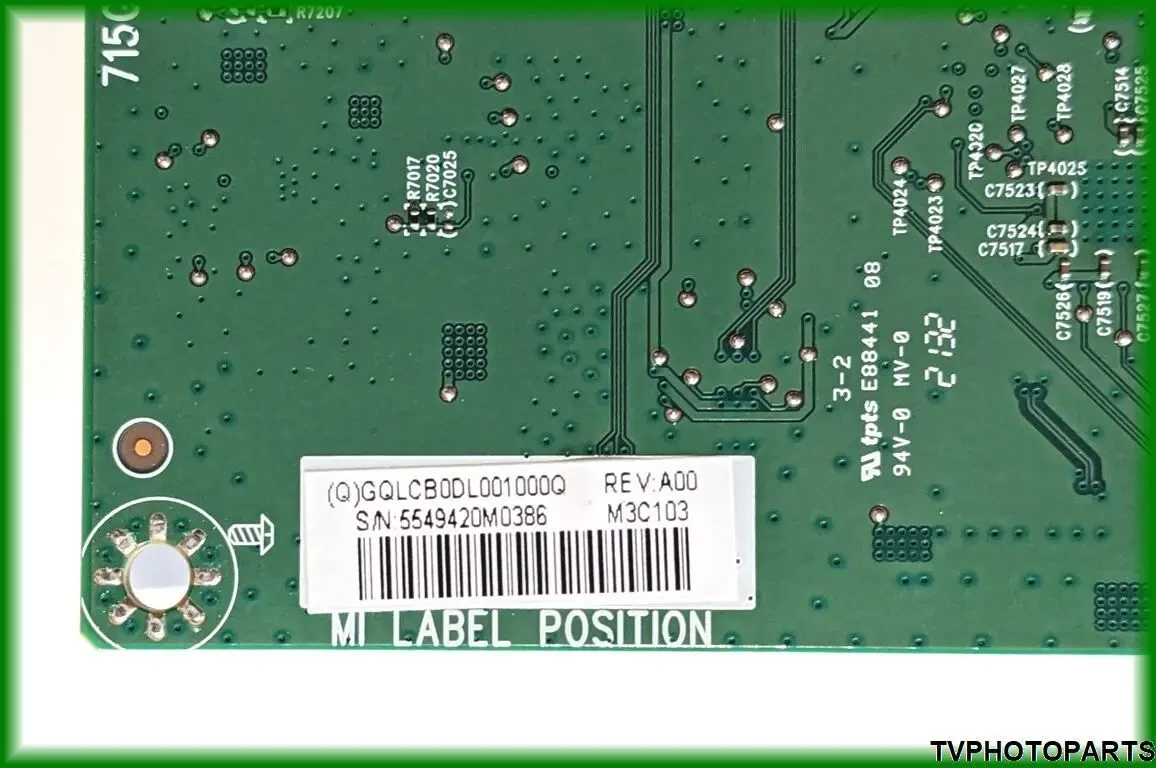 Main Board 715GB816-MOE-B00-0H5T для монітора Dell S3422 4