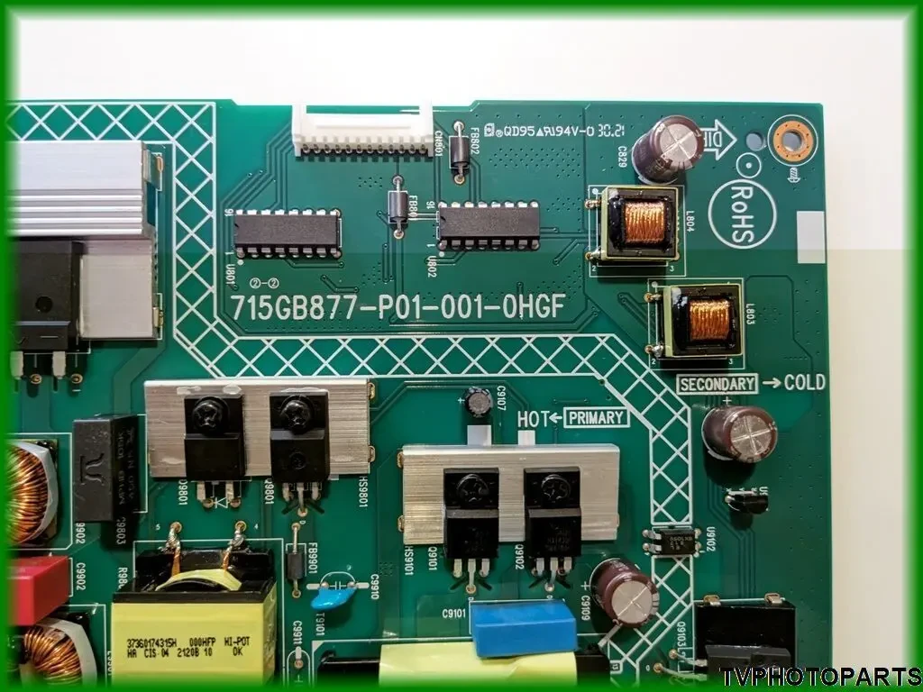 плата блок живлення 715GB877-P01-001-0HGF для монітора Dell S3422 2