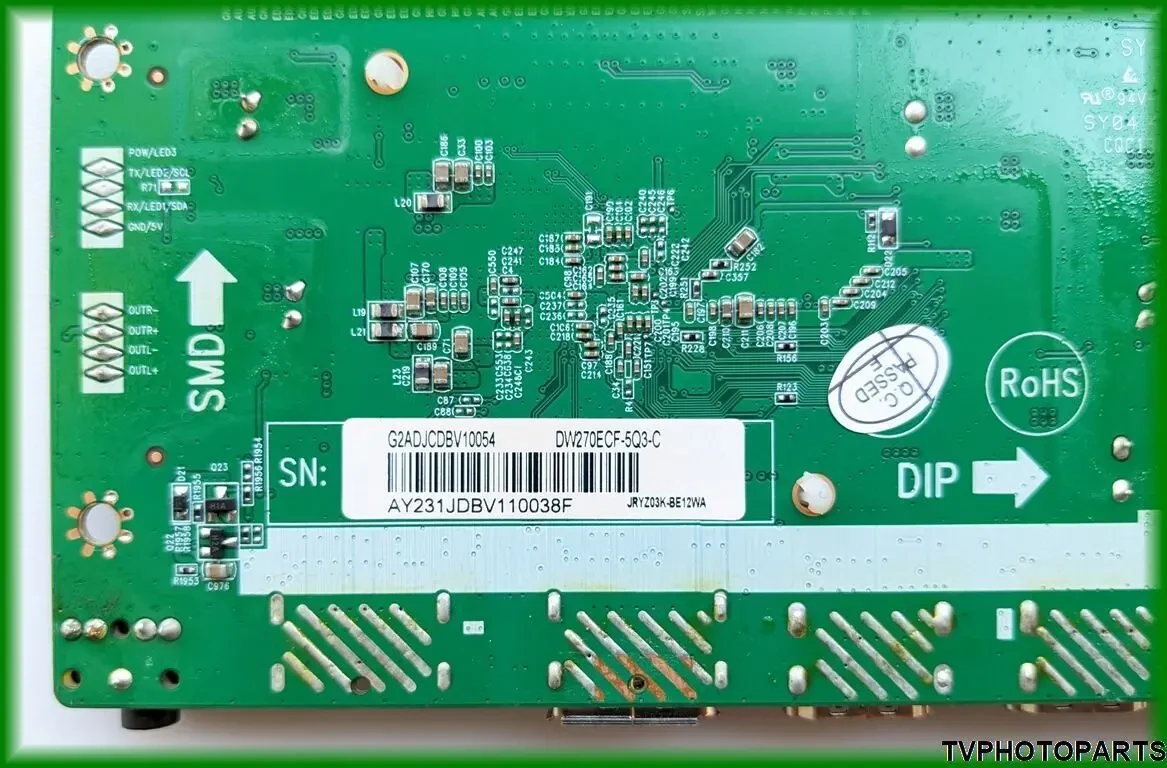 Main Board JRY-F9CUHD-BV1 для монітора ASUS VG27WQ 4