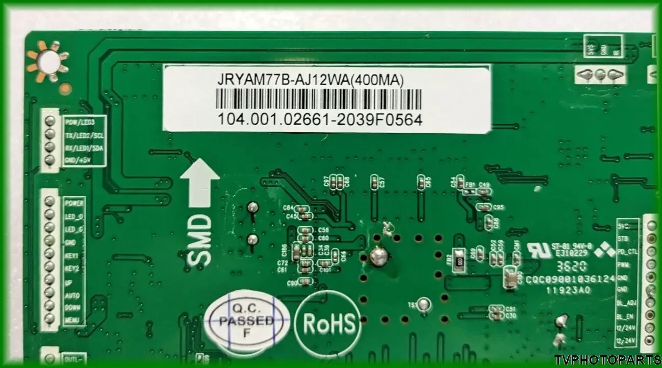 Main Board JRY-W9UHD-XA1 для монітора Acer EI242QR 4