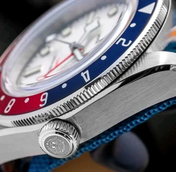 Часы Addiesdive GMT 200m в стиле Pepsi 4