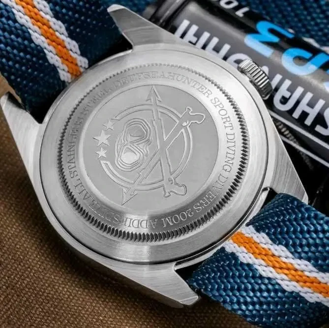 Часы Addiesdive GMT 200m в стиле Pepsi 5