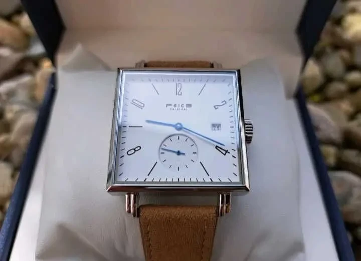 Мужские наручные часы квадратная элегантность - Feice fm301 2