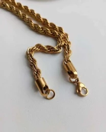 Цепочка 60см кордовое плетение 48гр