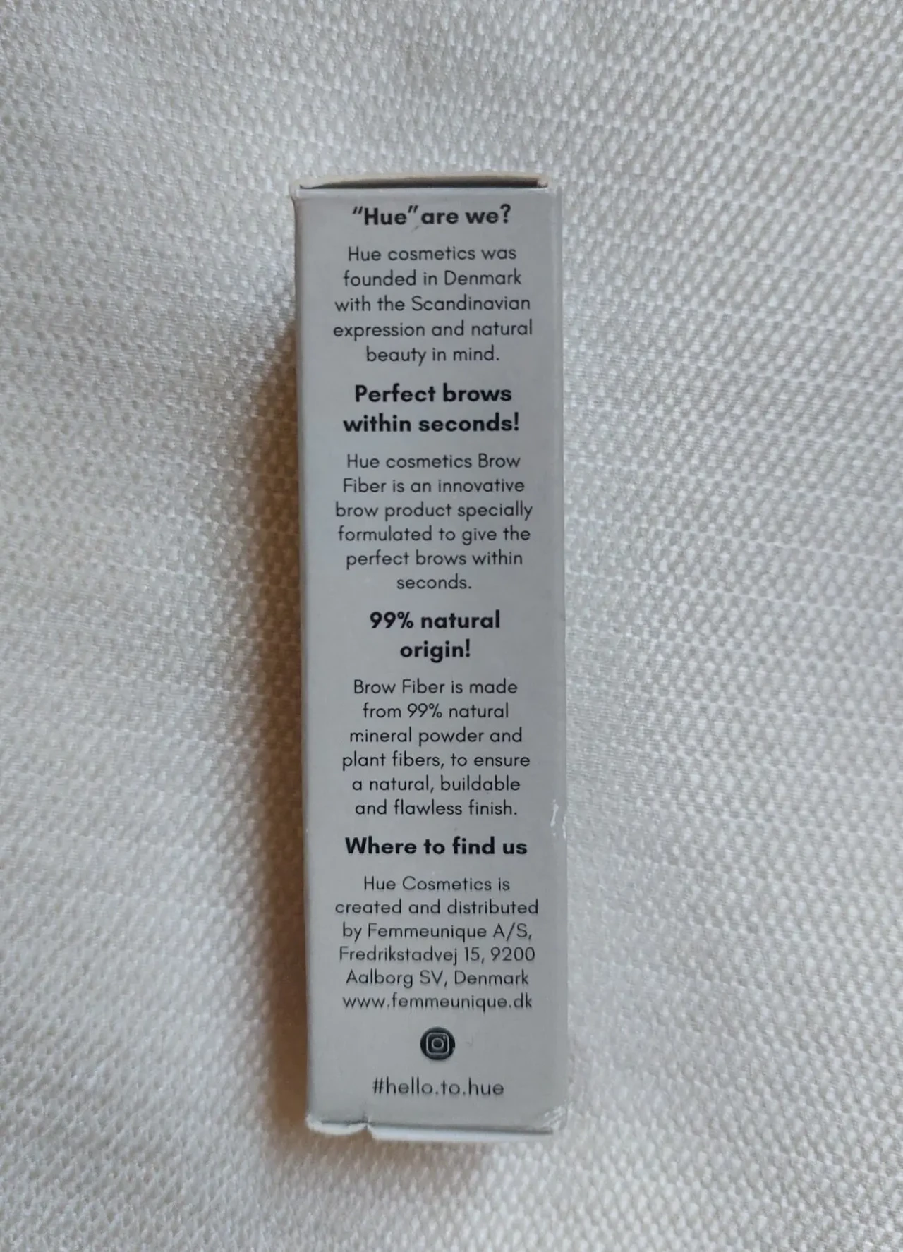 Новая пудра для бровей Hue Brow Fiber Дания 5