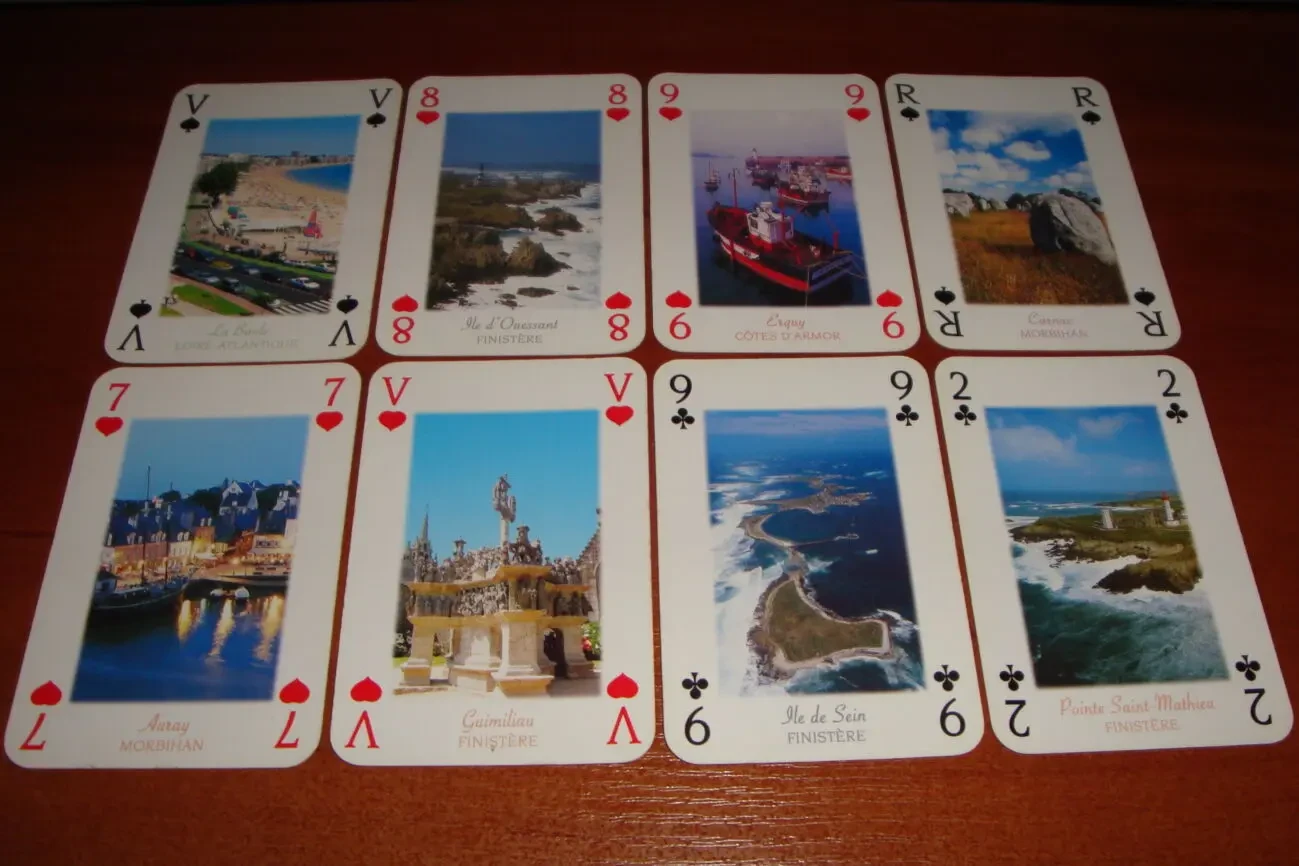 Игральные карты Photos de Bretagne 5