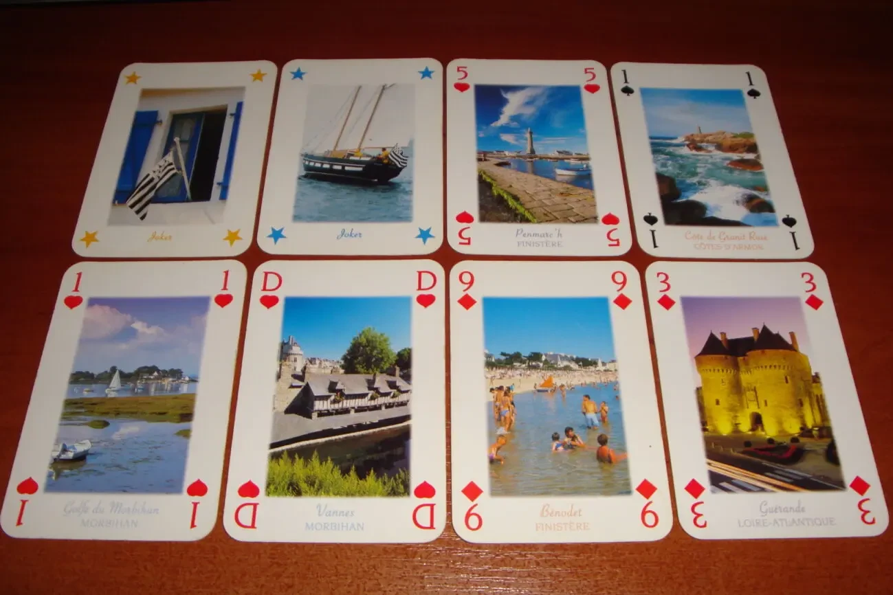 Игральные карты Photos de Bretagne 4