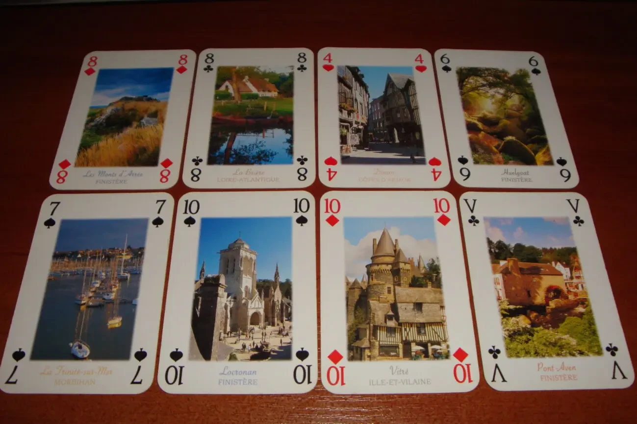 Игральные карты Photos de Bretagne 3