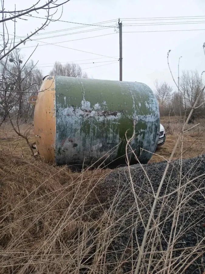 Бочка емальована 10 куб цистерна діжка ємність