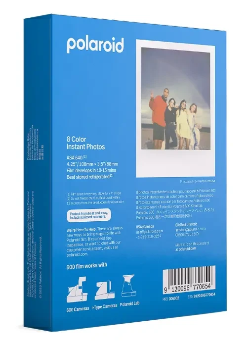 Polaroid 600 плівка (8 фото) - оригінал, свіжа, миттєві спогади 3