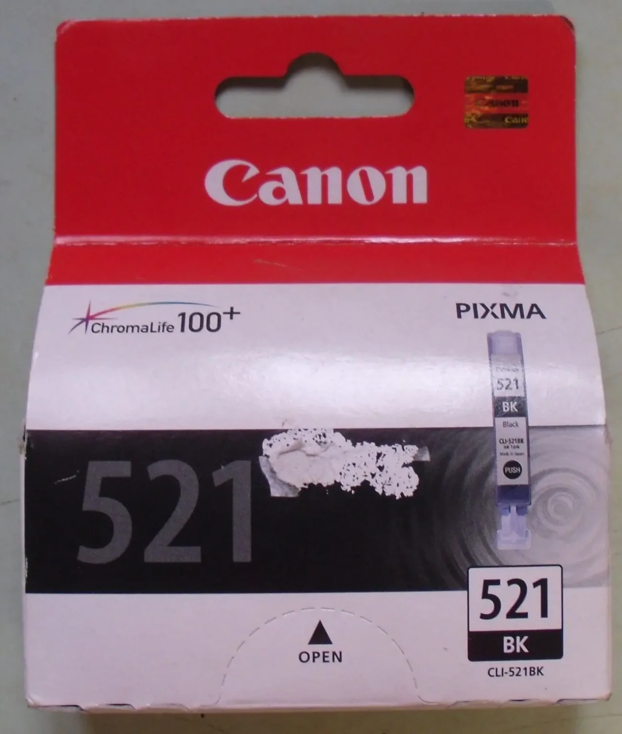 Картридж Canon CLI-521bk