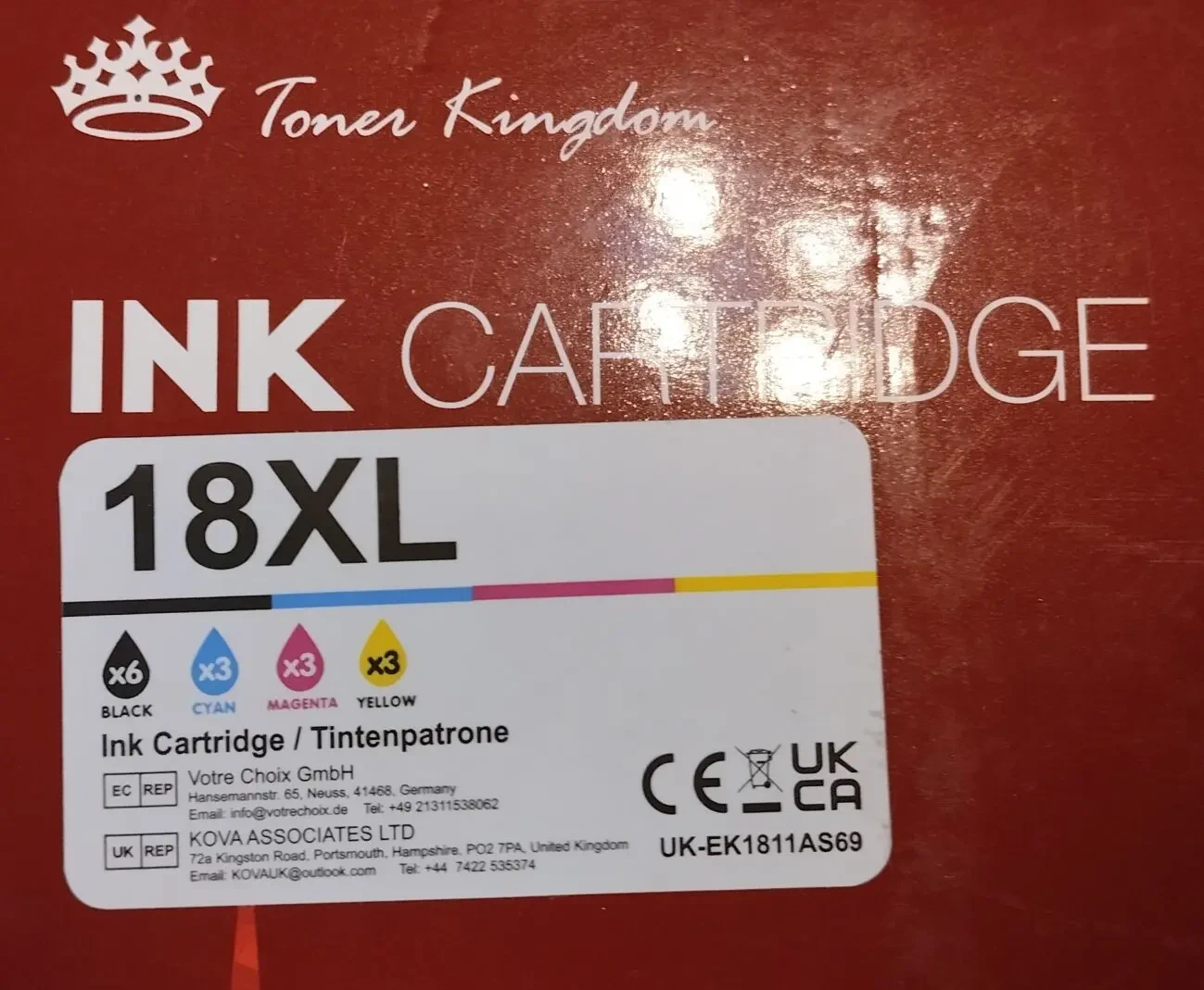 КартриджEpson 18xl 3