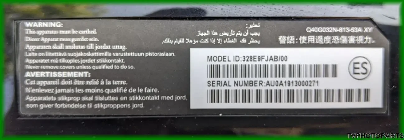 плата блок живлення 715G9423-P01-000-001S для монітора Philips 328E9F 6