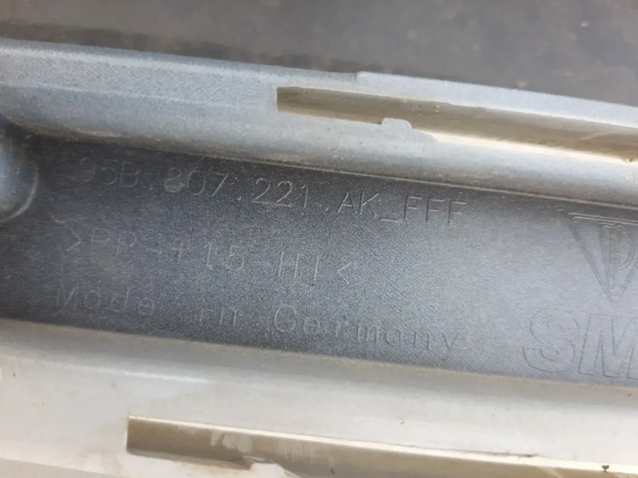 Porsche Macan Бампер 95B827530AK 95B807221AKG2X 9