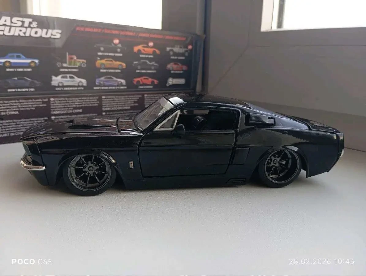Shelby GT500 1967 Fast Furious Jada 1:24 3