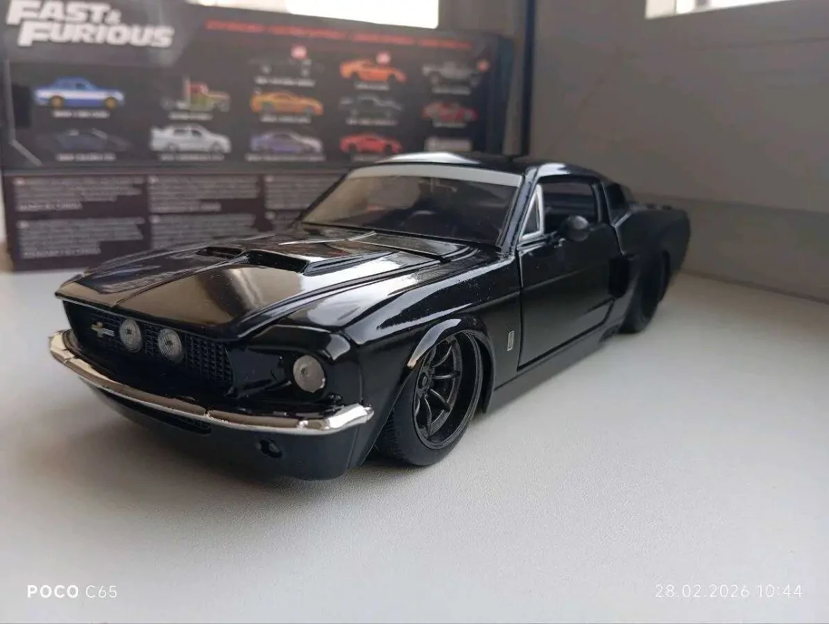 Shelby GT500 1967 Fast Furious Jada 1:24 2