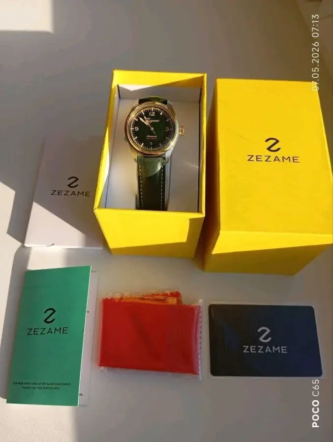 Мужские механические наручные часы Zezame Глаза Дракона YN55 10