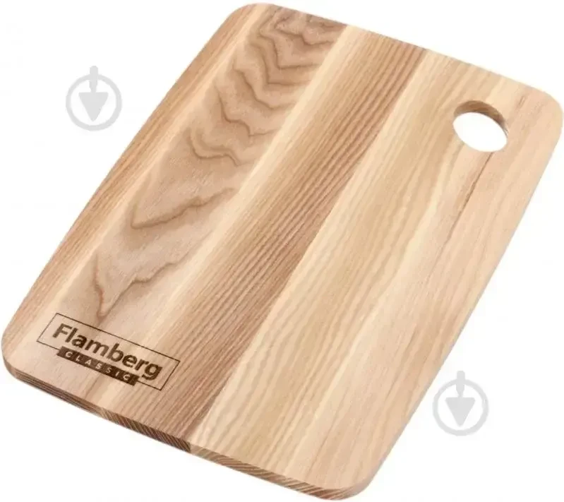 Доска кухонная Flamberg прямоугольная 26,5х18,5x1 см ясень