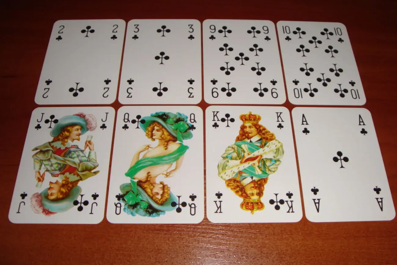 Игральные карты Storiche Francesi 4