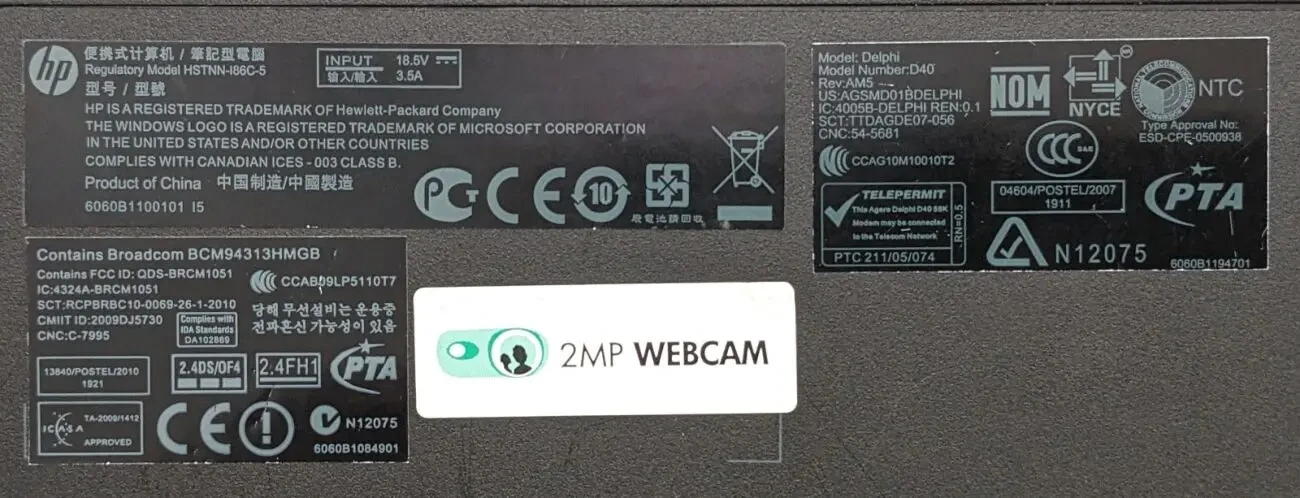 Ноутбук HP 625 AMD Athlon II Dual-Core P320 (2.1 ГГц) 4 ГБ HDD 500 ГБ 6