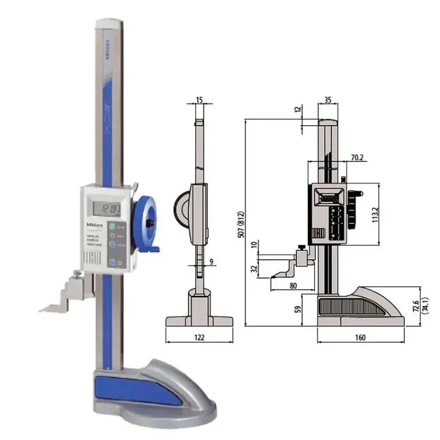 Штангенрейсмас цифровий 300мм Mitutoyo 570-312 5
