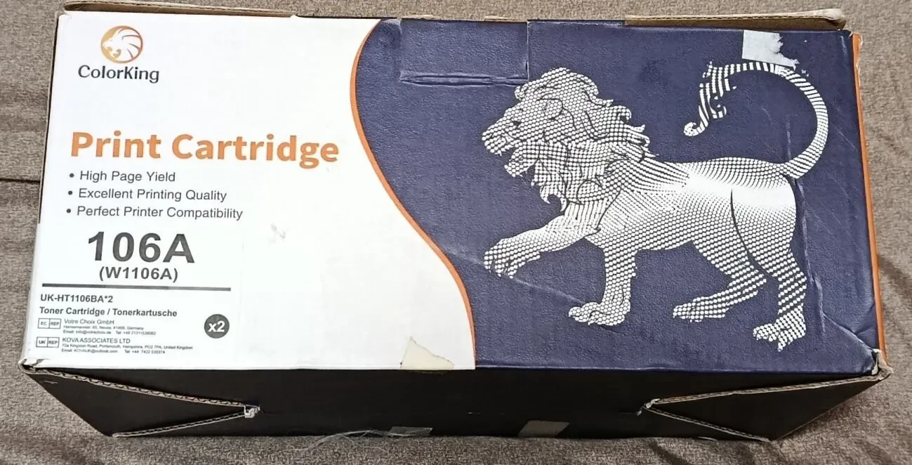 Картридж HP 106A (W1106A) - HP Laser 107a, 107w, M135a, M135w, M137