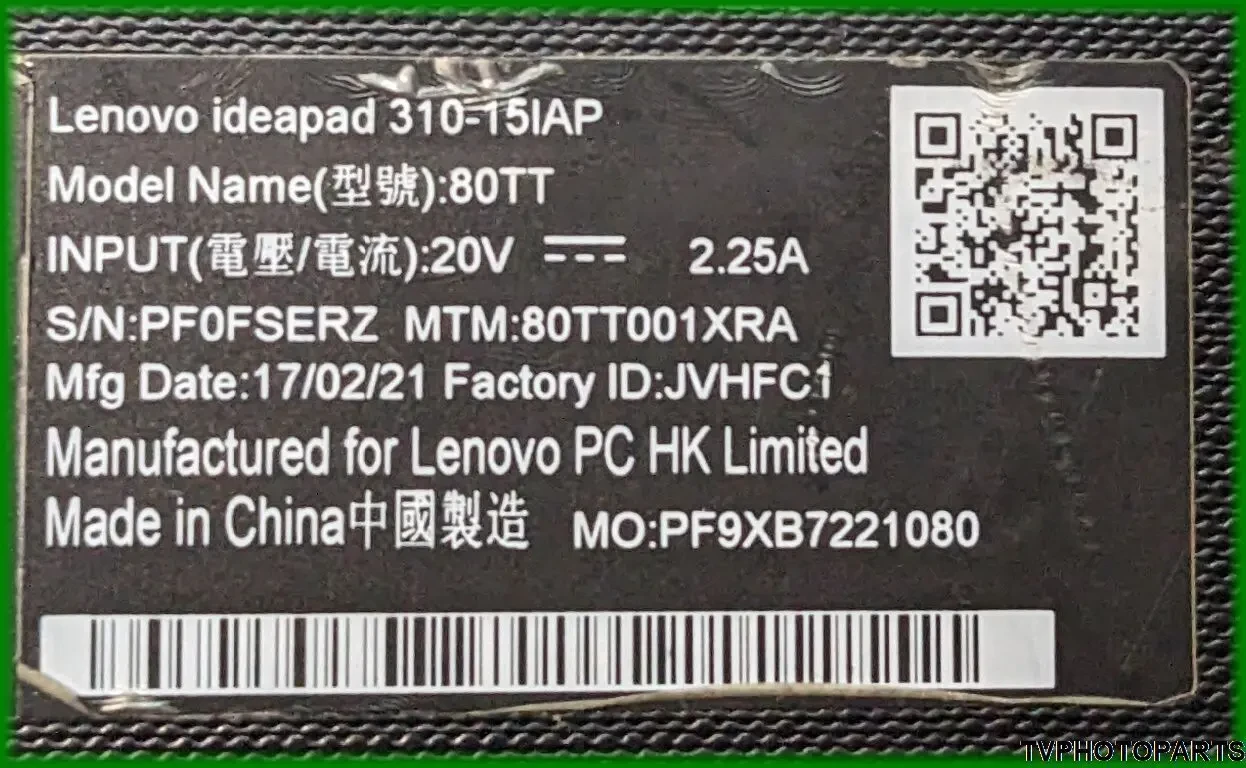 клавіатура для ноутбука Lenovo IdeaPad 310-15IAP 4